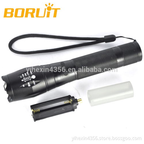 Super Bright Rechargeable Zoomble Led Flashlight Torch Camping Hunting Light